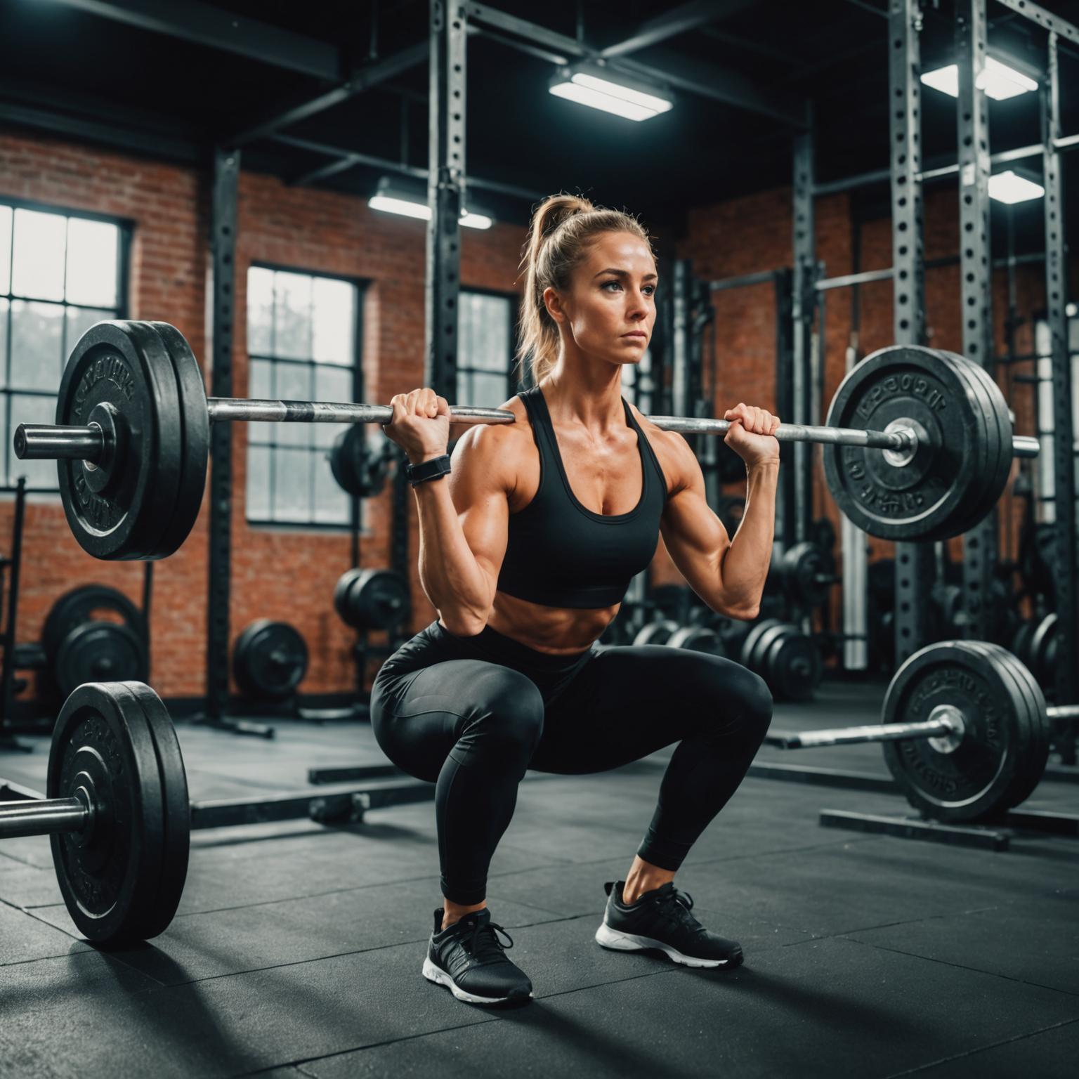 Beginner lifter learning proper deadlift form